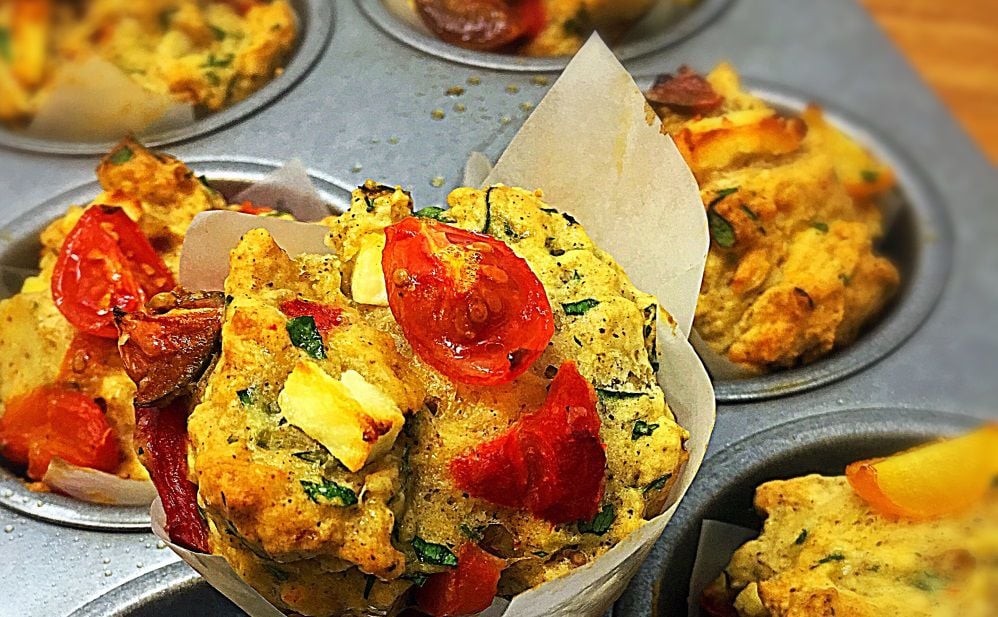 Italia-style breakfast muffins
