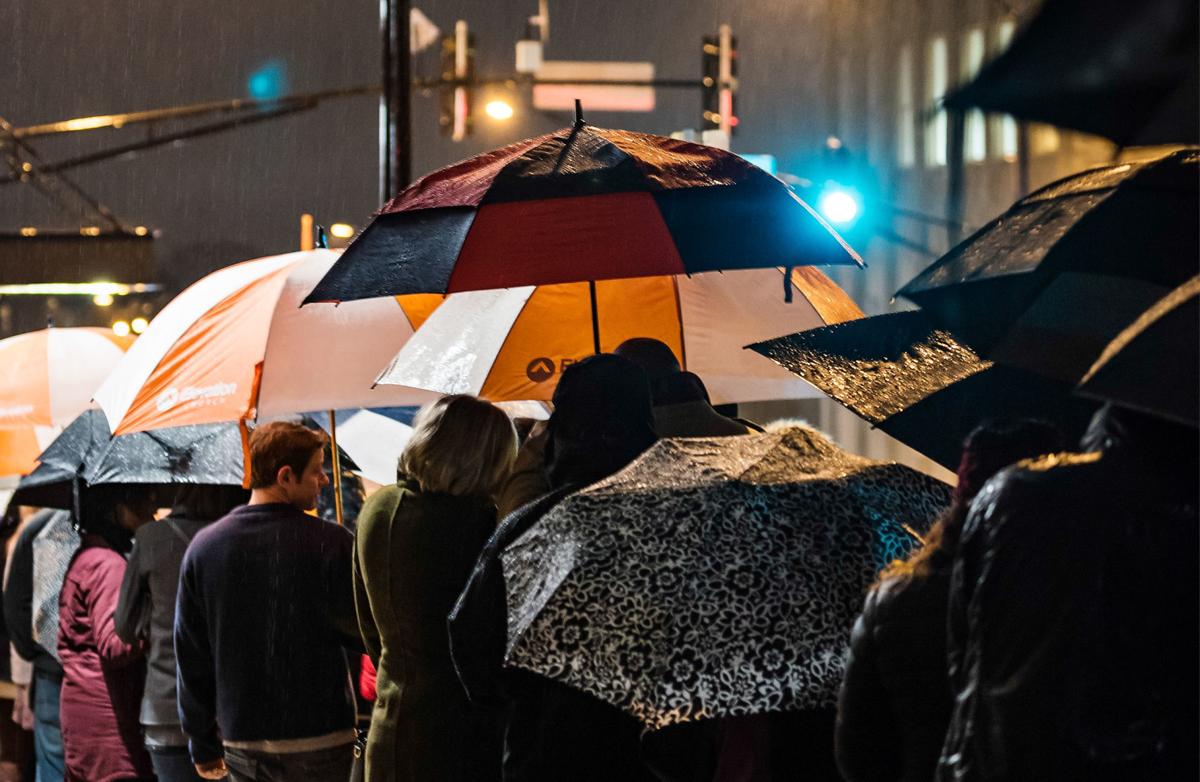 Elevation Church Line of People