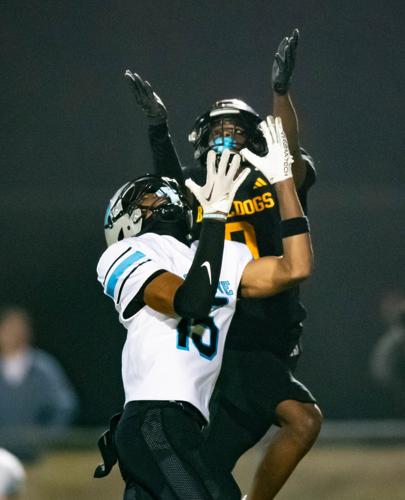 Bulldogs beat the Grizzlies in the third round of the 2025 NCHSAA Football Championship playoff game 41 - 33.