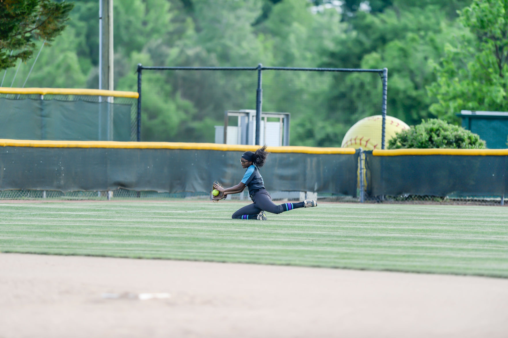 Wednesday nightsoftball action