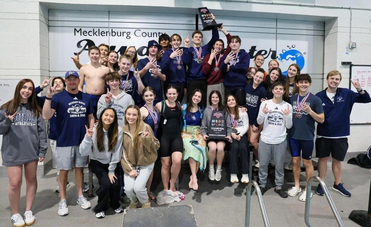 Hickory Ridge swimming champions