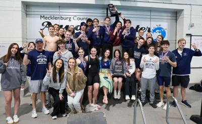 Hickory Ridge swimming champions
