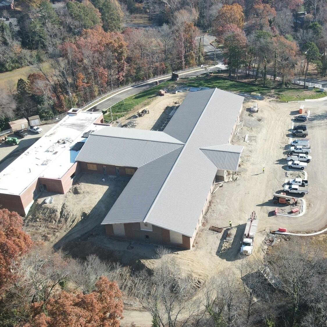 Beveraly Hill from the air