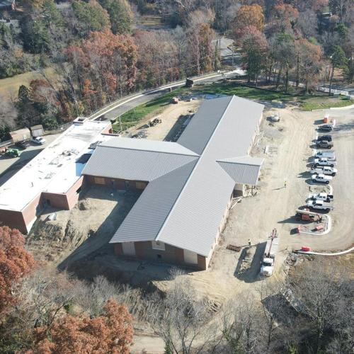 Beveraly Hill from the air