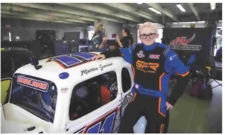 Young racer chases his dreams at speedway