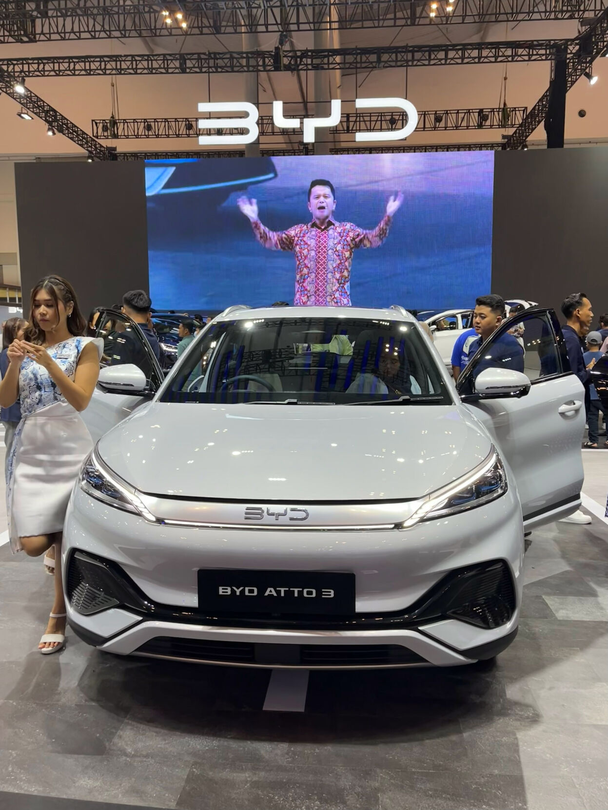 Indonesia Auto Show in Jakarta on Aug. 1, 2024.