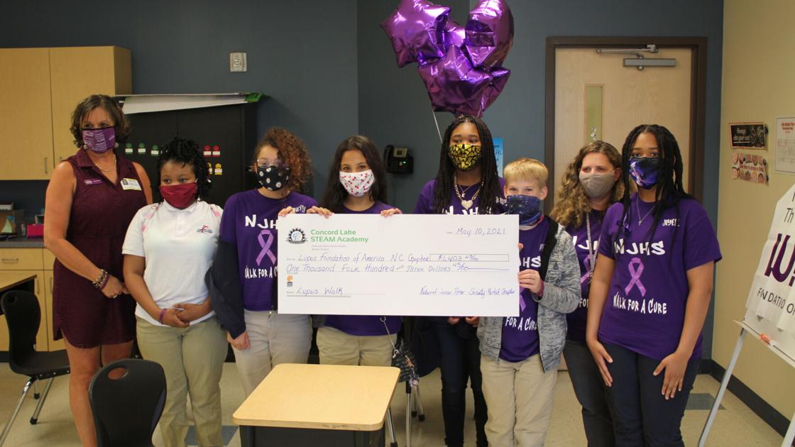 Concord Lake Steam Academy Donates More Than 1400 To Lupus Foundation Education Independenttribunecom