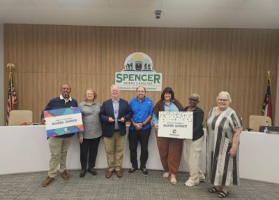 Town of Spencer receives award