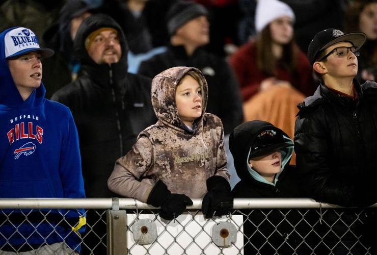 The Red Tornados ended the Bulldogs winning streak in the fourth round of the 2025 NCHSAA Football Championship playoff game 36 - 29.