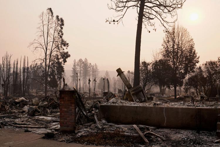 FILE PHOTO: Wildfires burn in Washington state