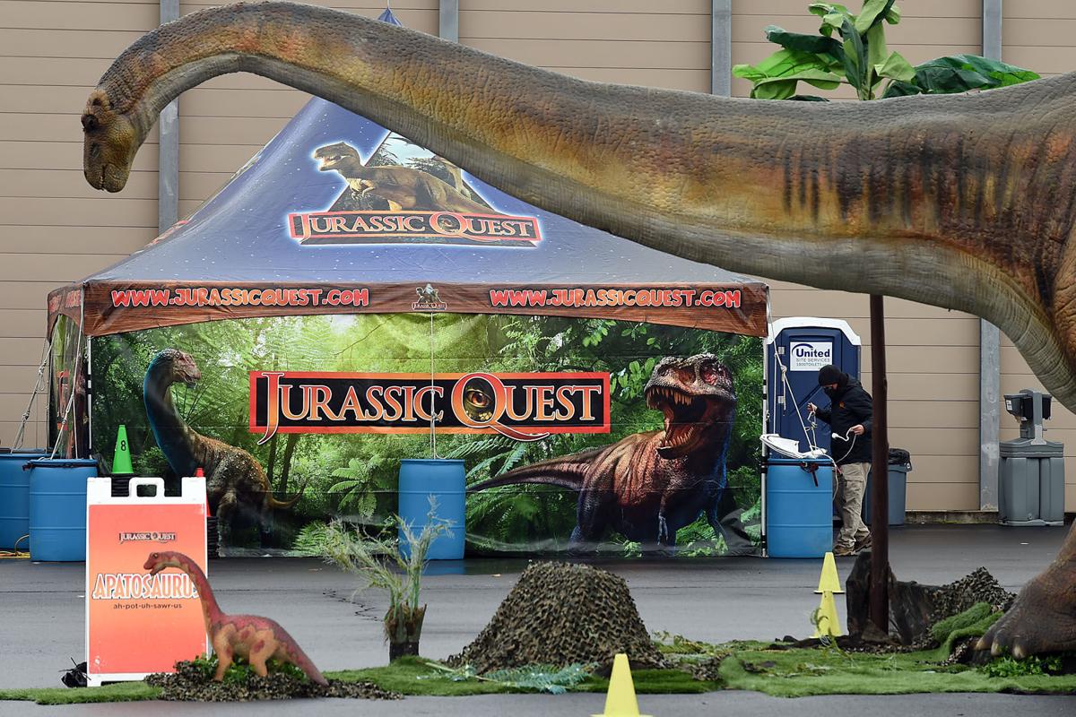 Dinosaurs Invade Z Max Dragway Local News Independenttribune Com