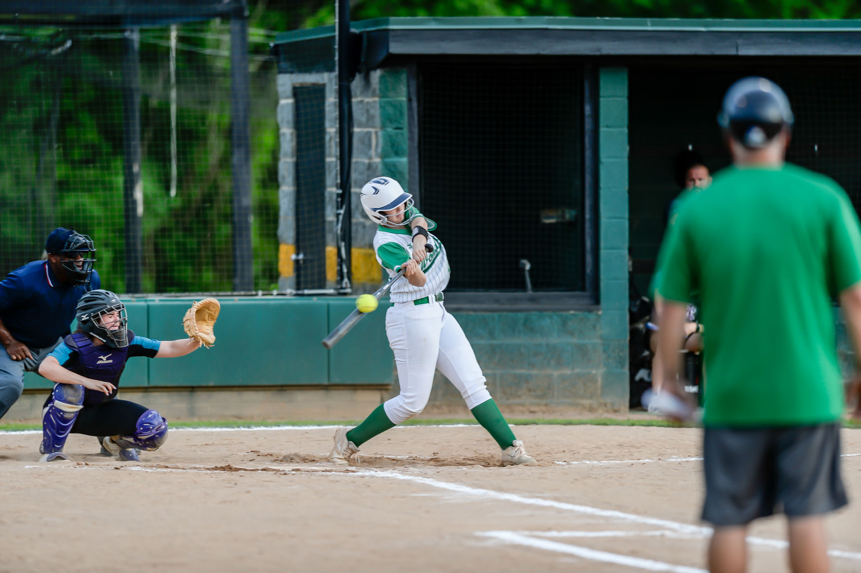 Wednesday nightsoftball action