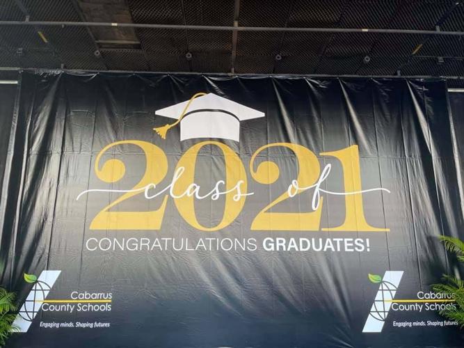 Cabarrus County School graduation