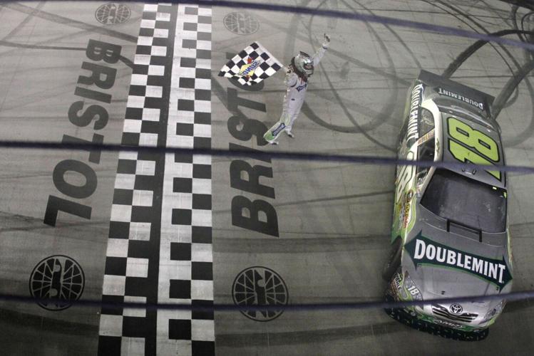 2010: Kyle Busch sweeps three NASCAR races at Bristol