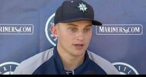Kyle Seager with his brother Justin Seager