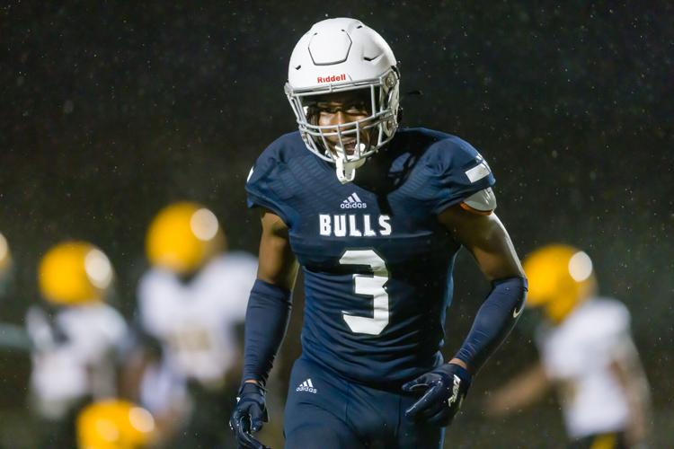 The Boys Hickory Ridge RaginÕ Bulls defeated the Independence Patriots 7-6 on a rainy opening night of the 2021 season at West Cabarrus High School.