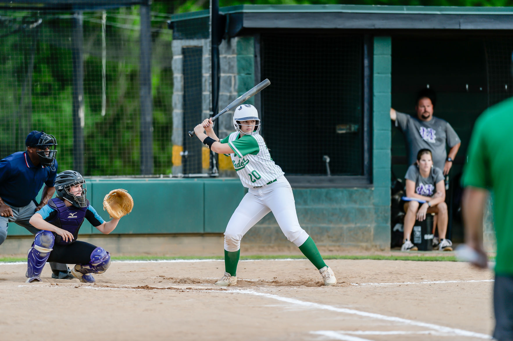 Wednesday nightsoftball action