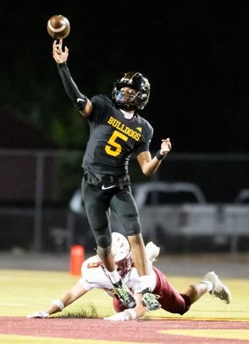 The Red Tornados ended the Bulldogs winning streak in the fourth round of the 2025 NCHSAA Football Championship playoff game 36 - 29.