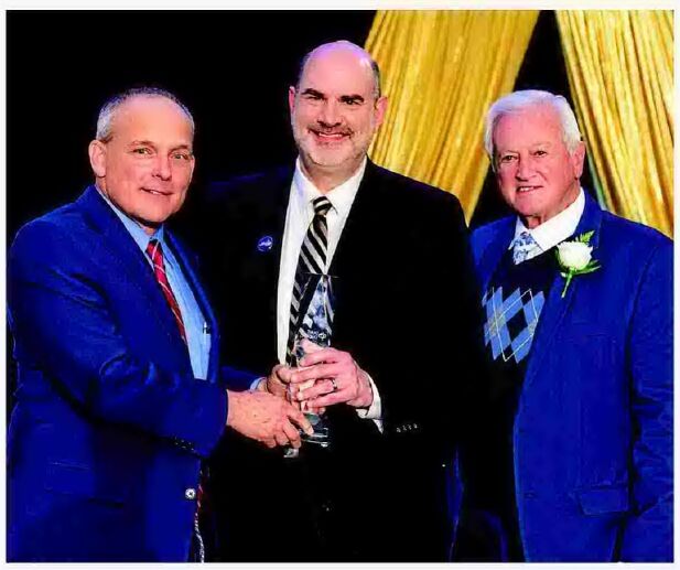 Mike Legg wins award from Rowan Chamber of Commerce