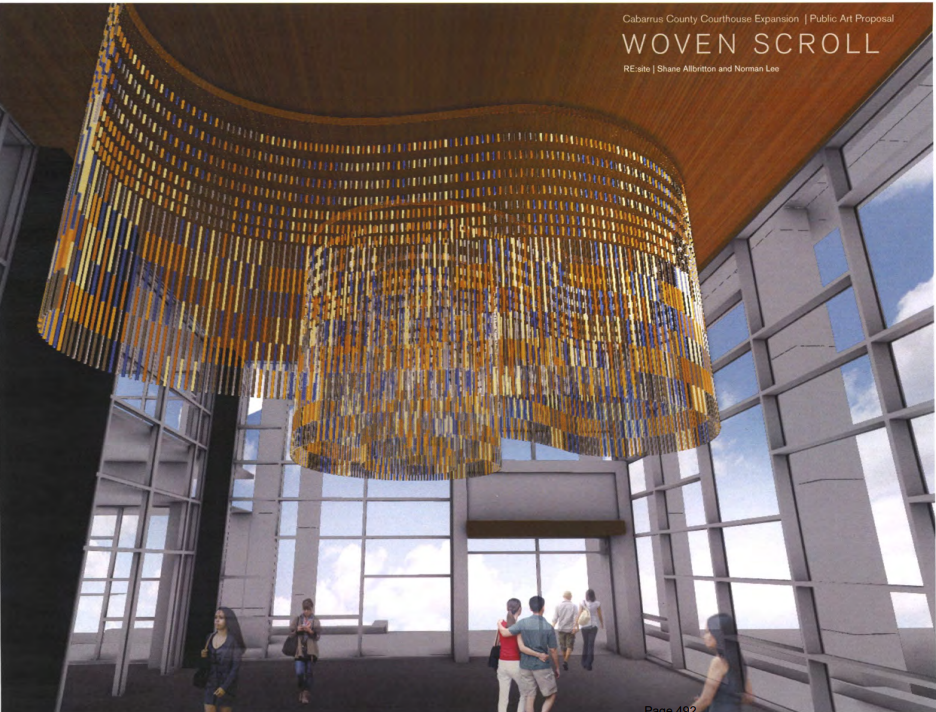 Woven Scroll rendering