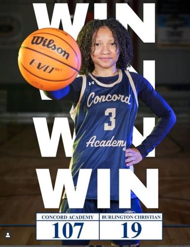 Concord Academy girls over burlington