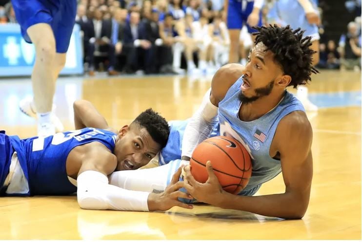 Wendell Moore Jr 0 Cox Mill High School Chargers Black Basketball