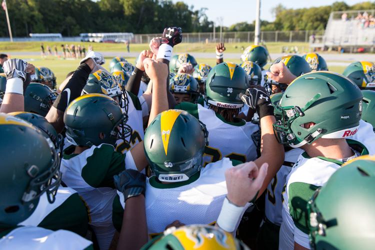 The Central Cabarrus Vikings spoil the Hickory Ridge Ragin' Bulls home opener 21-7.