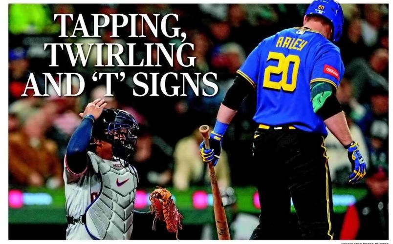 TAPPING, TWIRLING AND 'T' SIGNS