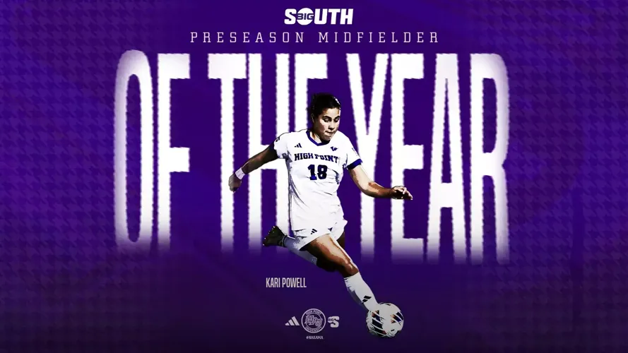 Powell Named 2026 Big South Preseason Midfielder of the Year