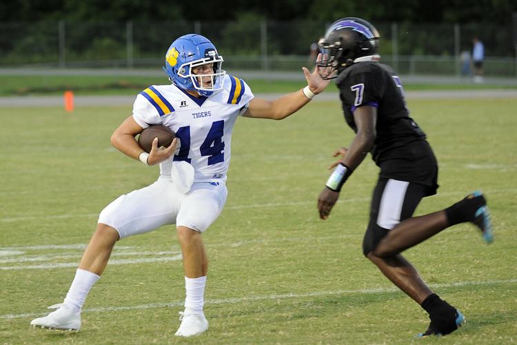 Mt. Pleasant Tigers at Cox Mill Chargers High School Football Game