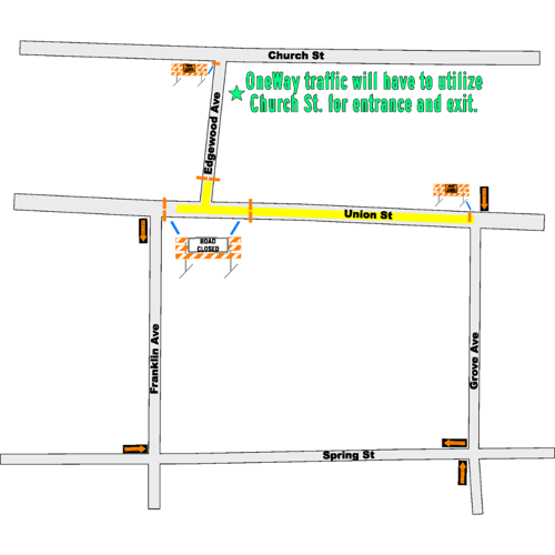 Union St. Road Closure