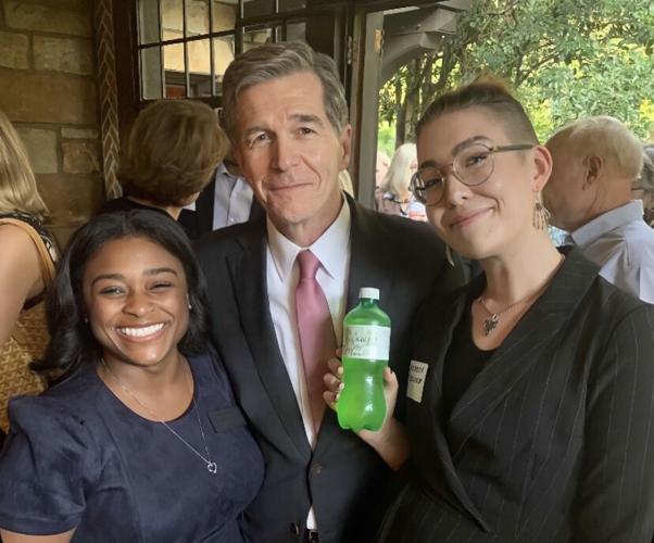 Mackenzie with Gov. Cooper
