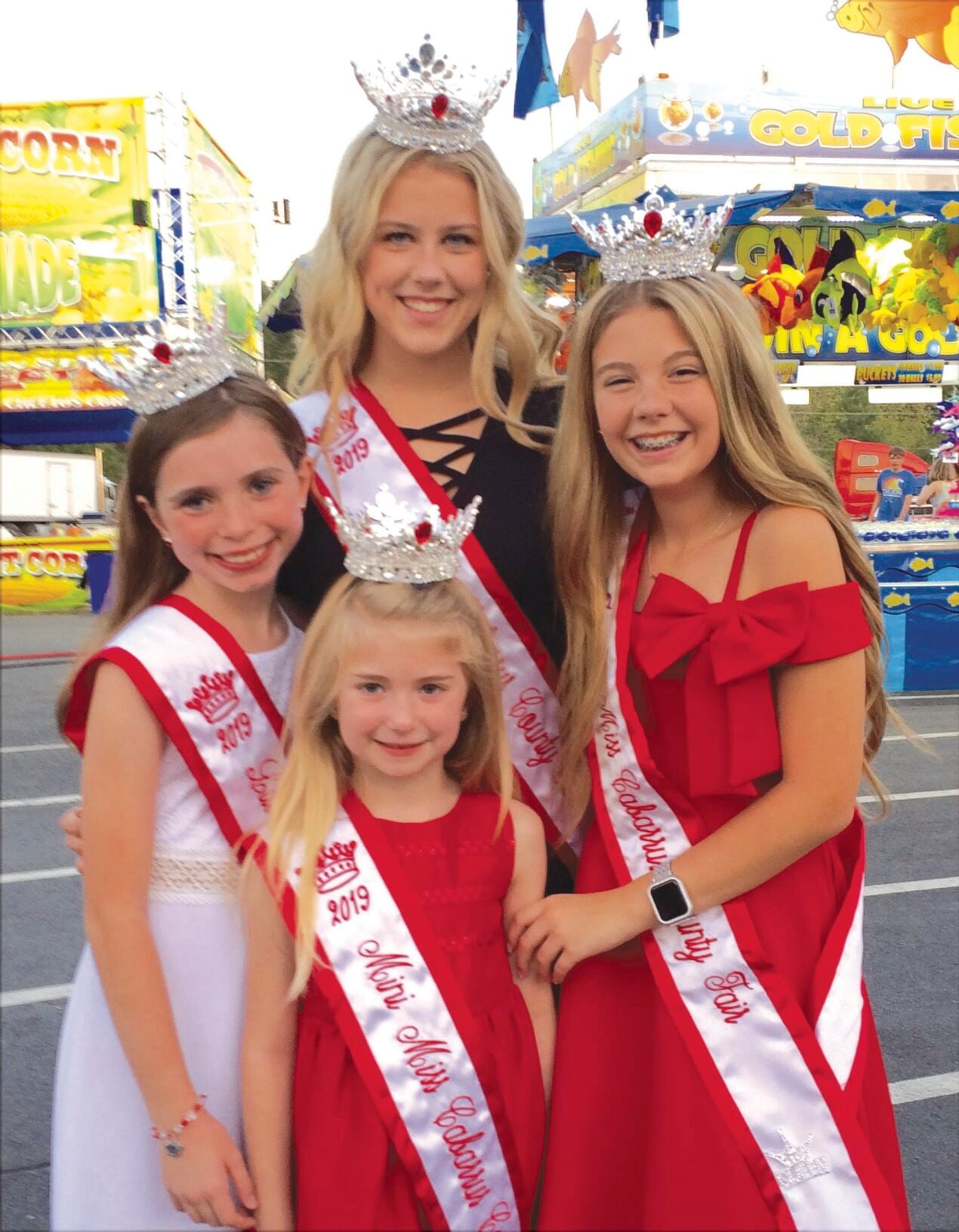 2019 Cabarrus Fair queens