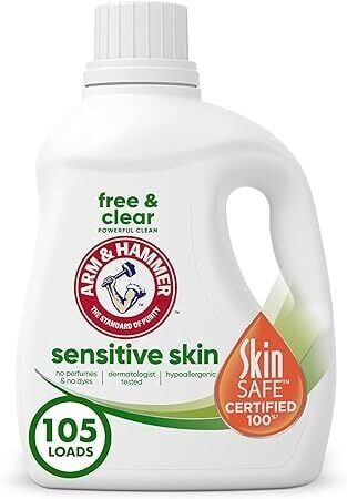 5. Arm & Hammer Sensitive Skin Free & Clear Detergent