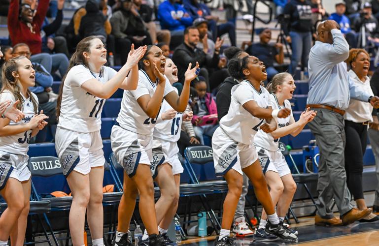Lake Norman outscored Hickory Ridge 14-2 over the last four minutes to win 61-47.