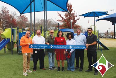 Harrisburg Park's playground just got an upgrade