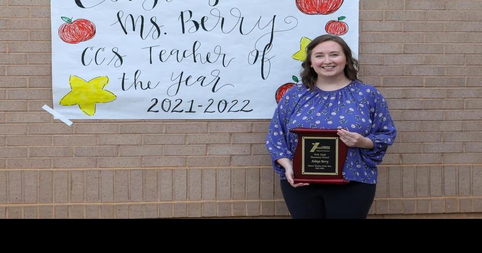 W.R. Odell Elementary's Ashtyn Berry named 202021 CCS Teacher of the Year