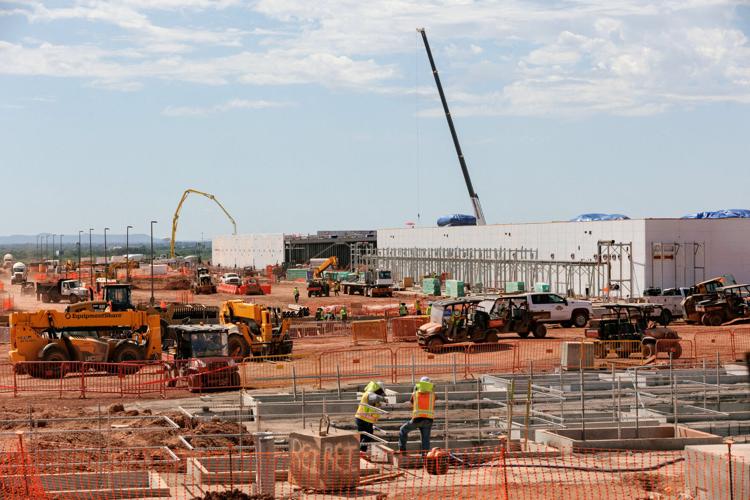 FILE PHOTO: OpenAI data center constructed in Abilene, Texas