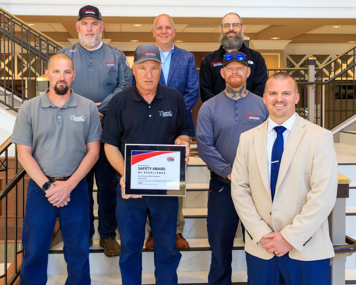 Concord Electric Systems safety award