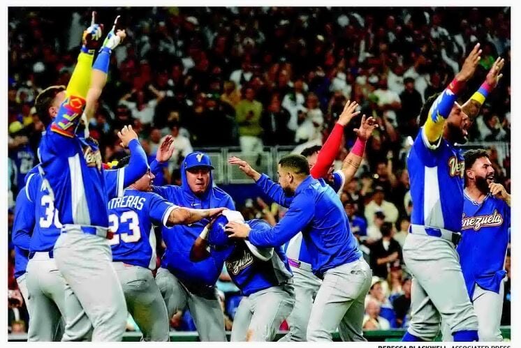 VENEZUELA ERUPTS IN JOY OVER WIN