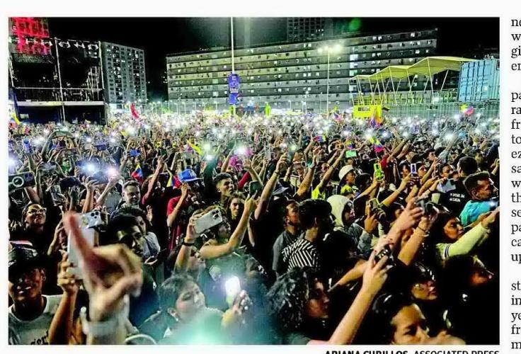 VENEZUELA ERUPTS IN JOY OVER WIN