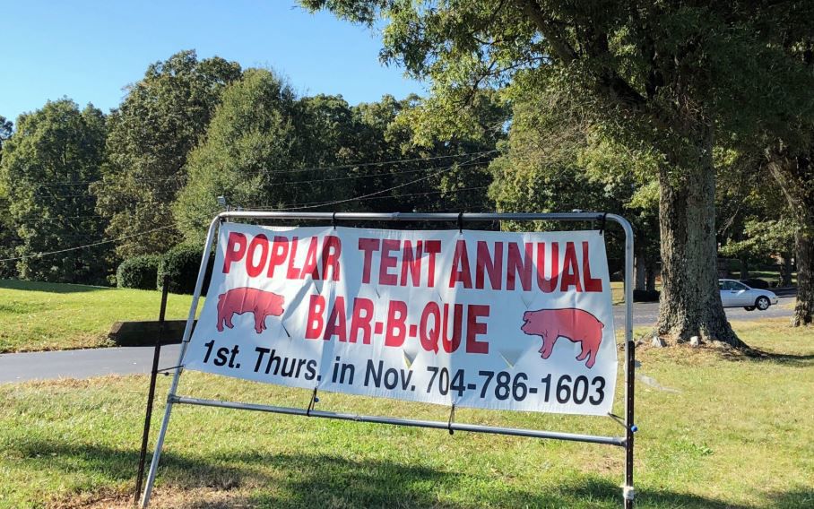 Poplar Tent BBQ update