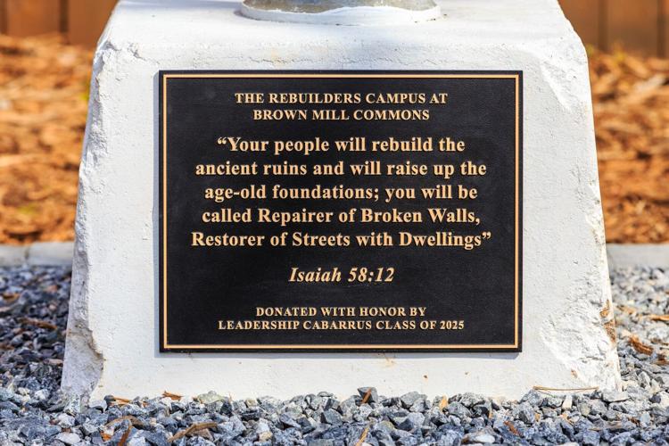 Rebuilders Campus plaque