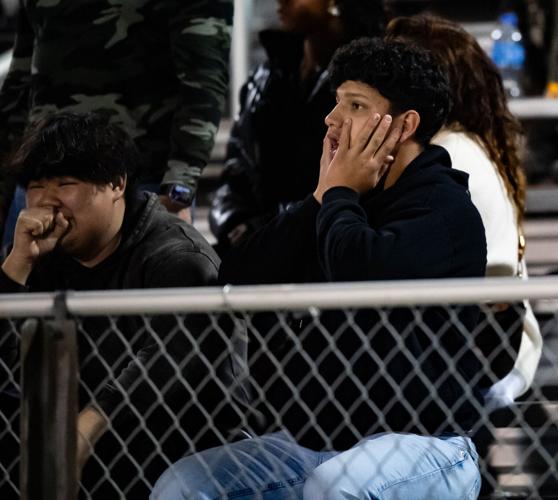 Bulldogs beat the Grizzlies in the third round of the 2025 NCHSAA Football Championship playoff game 41 - 33.