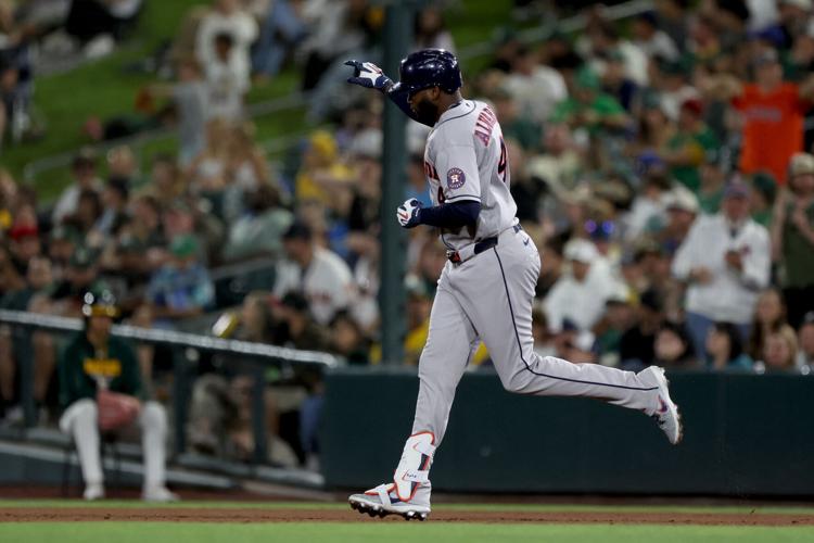 BASEBALL-MLB-ATH-HOU/