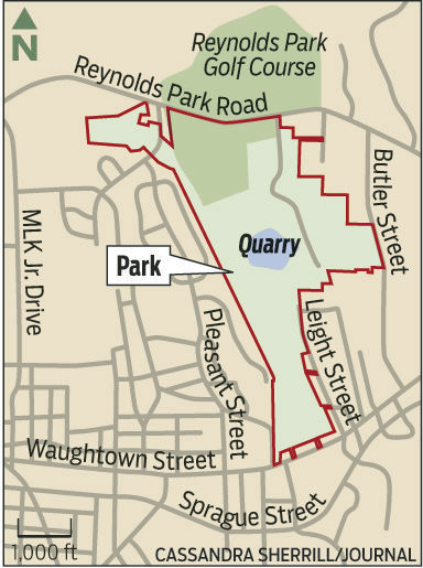 Quarry Park map
