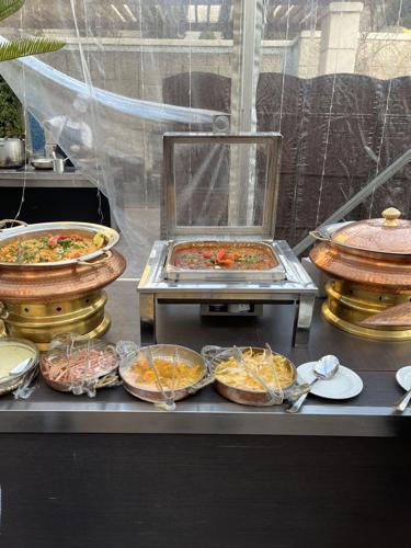 at the Four Seasons Amman Iftar dinner buffet.