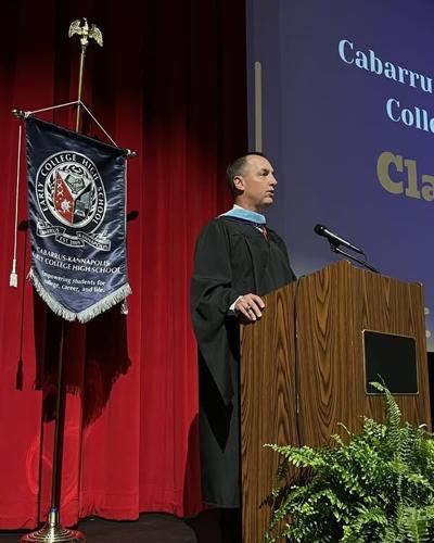 John LeGrand at Cabarrus Kannapolis Early College