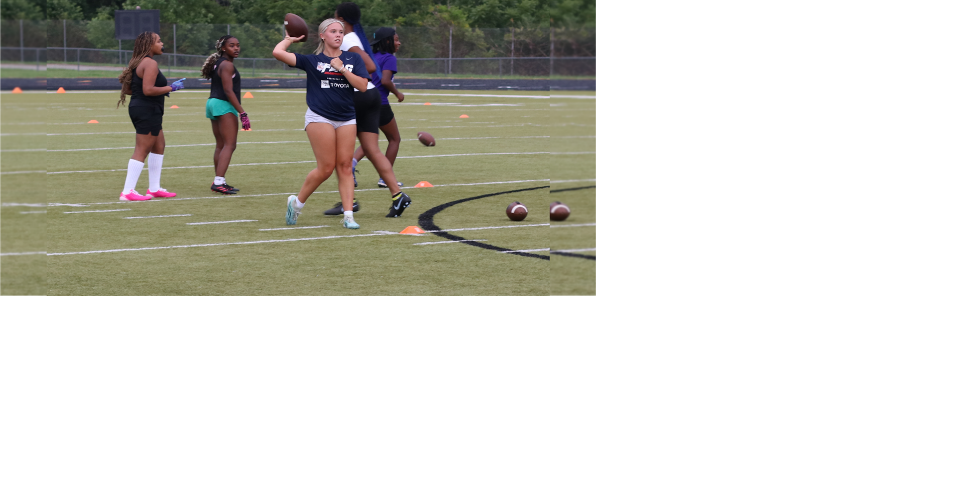 Cabarrus flag football - Cox Mill Chargers look to defend county title