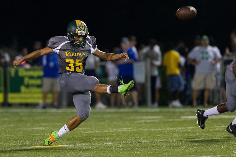 The undefeated Central Cabarrus Vikings defeat the A.L. Brown Wonders for the first time in school history 33-30.